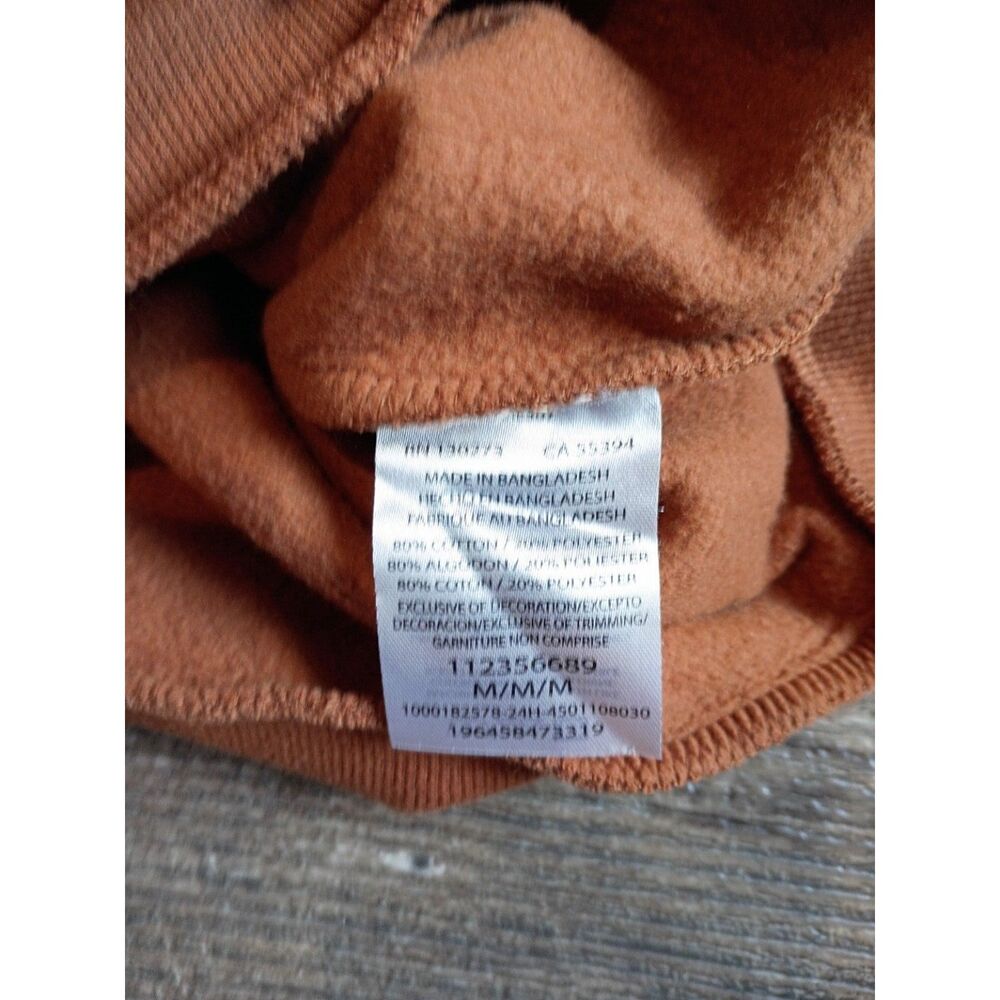 Wrangler Retro Women's Western Stitch Quarter Zip Pullover Brown Size M NWT - Picture 5 of 8